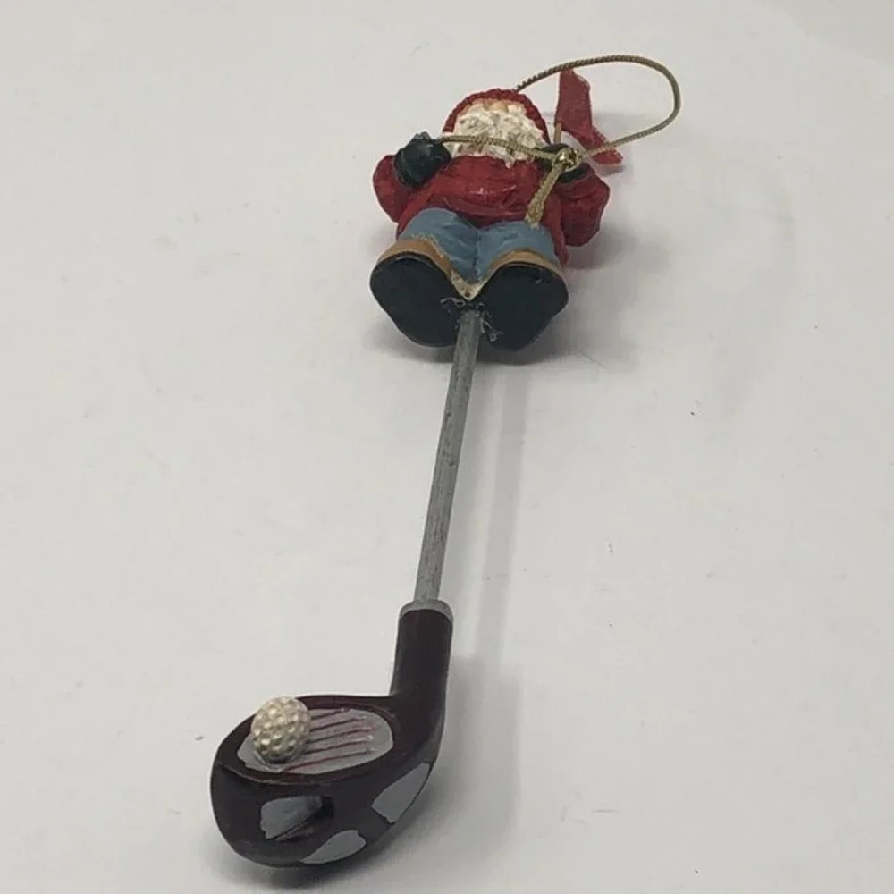 Golf Theme Gift Christmas Tree Ornament 6